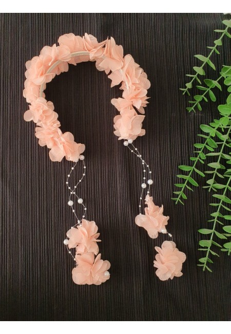 Çiçekli İncili Taç, Kına Tacı, Lohusa Tacı, Tören ve Eğlence Tacı