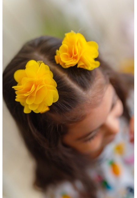 Sarı 2'li Klips Frida – Toka