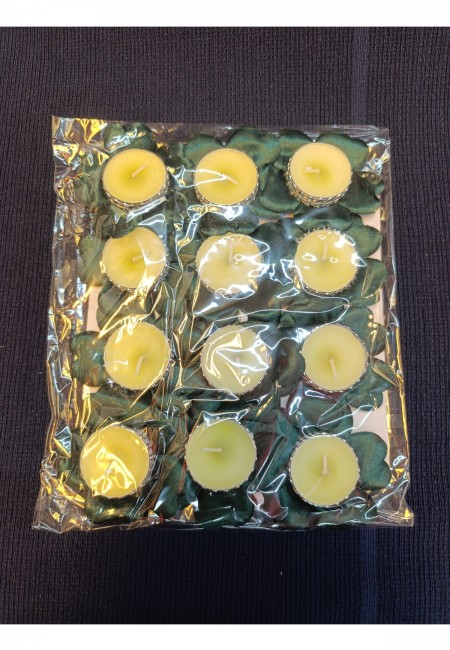 Yeşil Nedime El Mumu, Kına Mumu, Kına Gecesi Malzemeleri, 12 Adet Mum