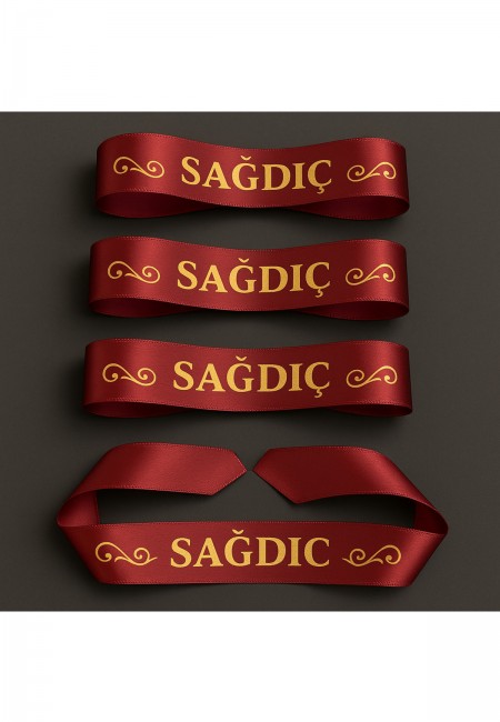 Sağdıç Kol Kurdele Bileklik Bant, Kına Gecesi Düğün Bride Bekarlığa Veda Söz, 1 Adet